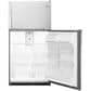 Whirlpool 20.5 Cu. Ft. Top-Freezer Refrigerator in Monochromatic Stainless Steel, , large