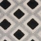 Nourison Aloha Geometric 7"10" x 10"6" Black and White Indoor/Outdoor Area Rug, , large