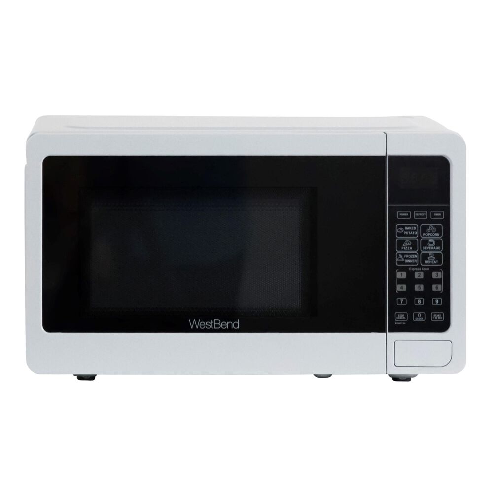 West Bend 0.7 Cu. Ft. Microwave in White, , large