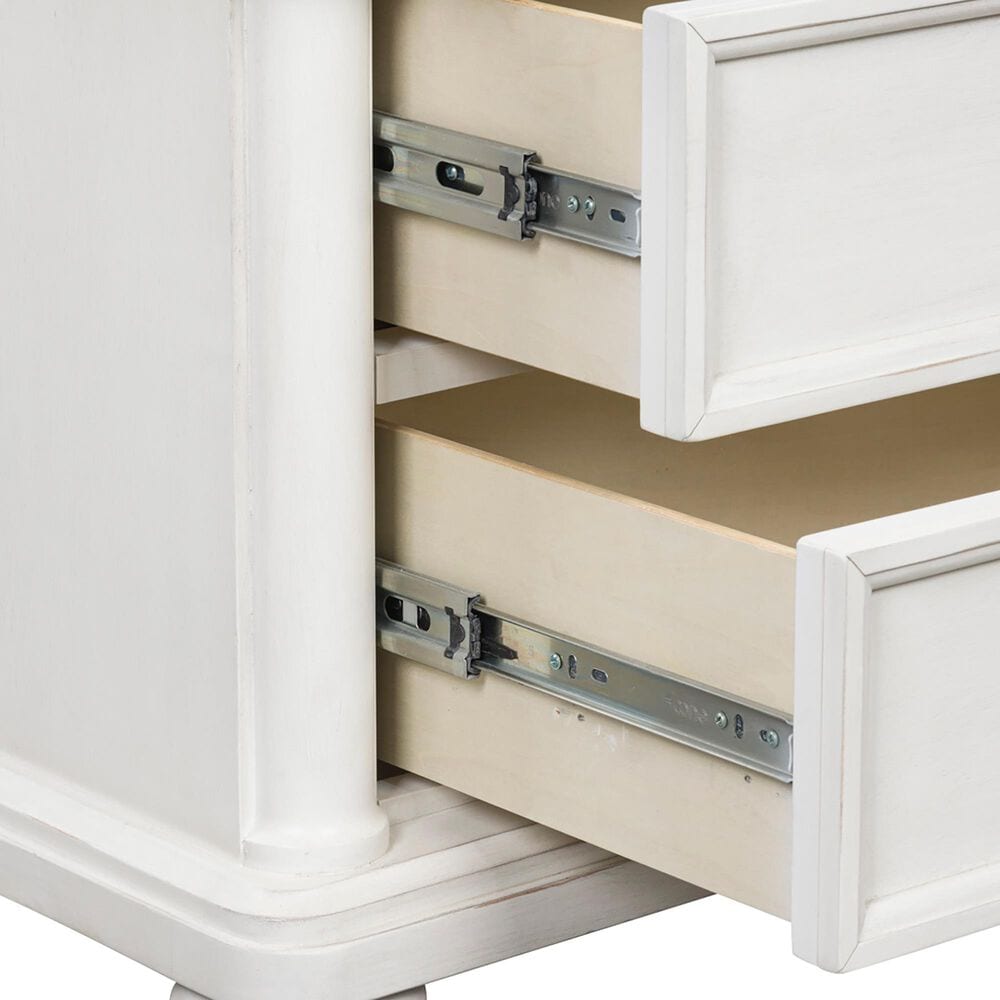 Ashley Rowlenstown 4-Piece Queen Poster Bedroom Set in Antique White, , large