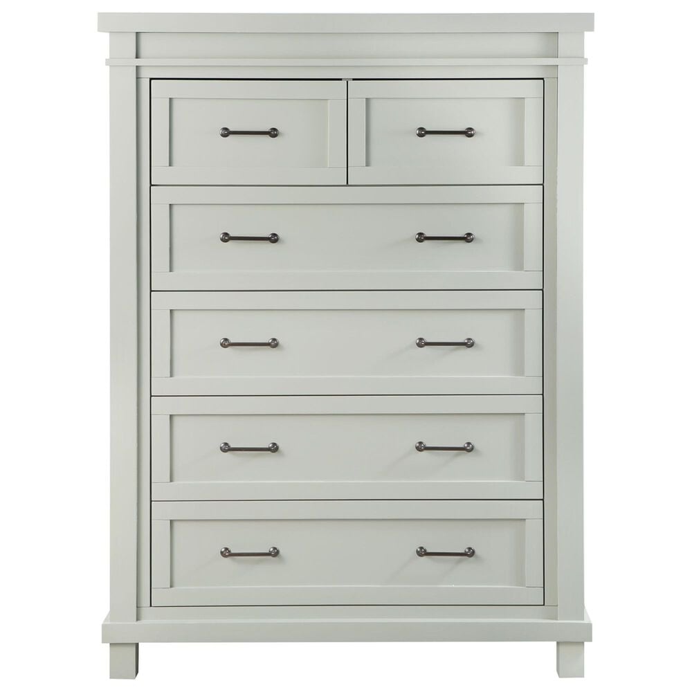 Baby Appleseed Rowan 6-Drawer Tall Chest in Sage, , large