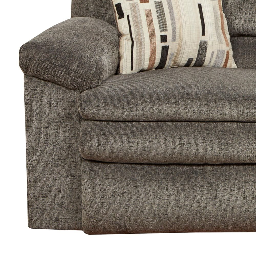 Catnapper Tosh Manual Reclining Sofa in Pewter, , large