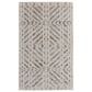 Feizy Vancouver 39NQF 8" x 10" Beige and Brown Area Rug, , large