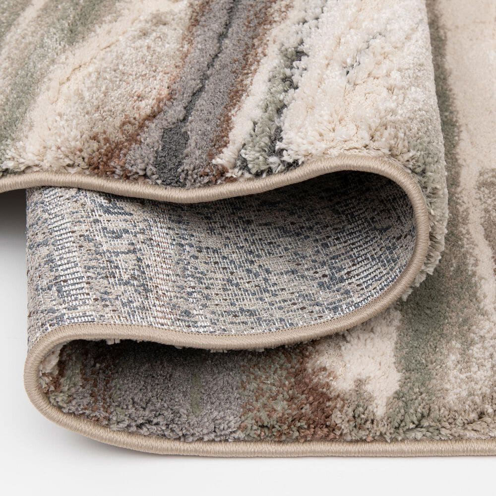 Central Oriental Stonington Gabby Coconut and Sage 5' x 7'6" Area Rug, , large