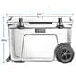 YETI Tundra Haul Wheeled Cooler in Navy, , large