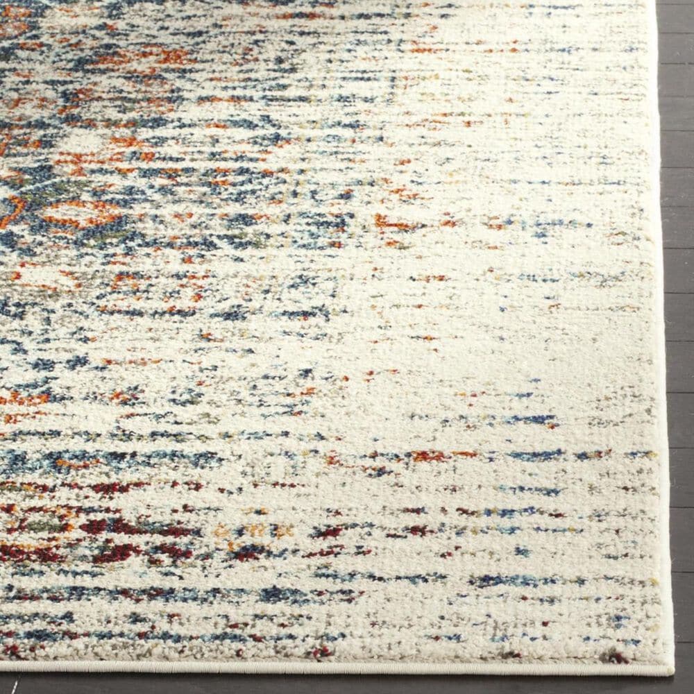 Safavieh Monaco MNC208M-214 2&#39;2&quot; x 14&#39; Ivory/Blue Runner, , large