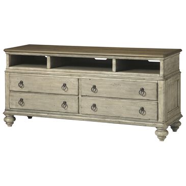 Flexsteel Plymouth 67" Entertainment Base in Whitewash, , large