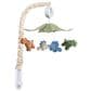 Lambs & Ivy Dino-Might Dinosaur Musical Baby Crib Mobile in Multicolor, , large