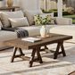 Jennifer Taylor Home Hawthorne 48" Coffee Table in Heritage Medium Dark Brown, , large