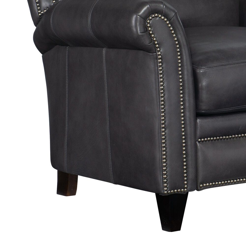 BradingtonYoung Richardson High Leg Reclining Lounger in Charcoal