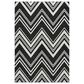 Dalyn Rug Company The Reserve TR17 Black 8" x 10" Indoor/Outdoor Area Rug, , large
