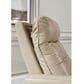 Ashley Pisgham Power Recliner with Adjustable Headrest in Sand, , large