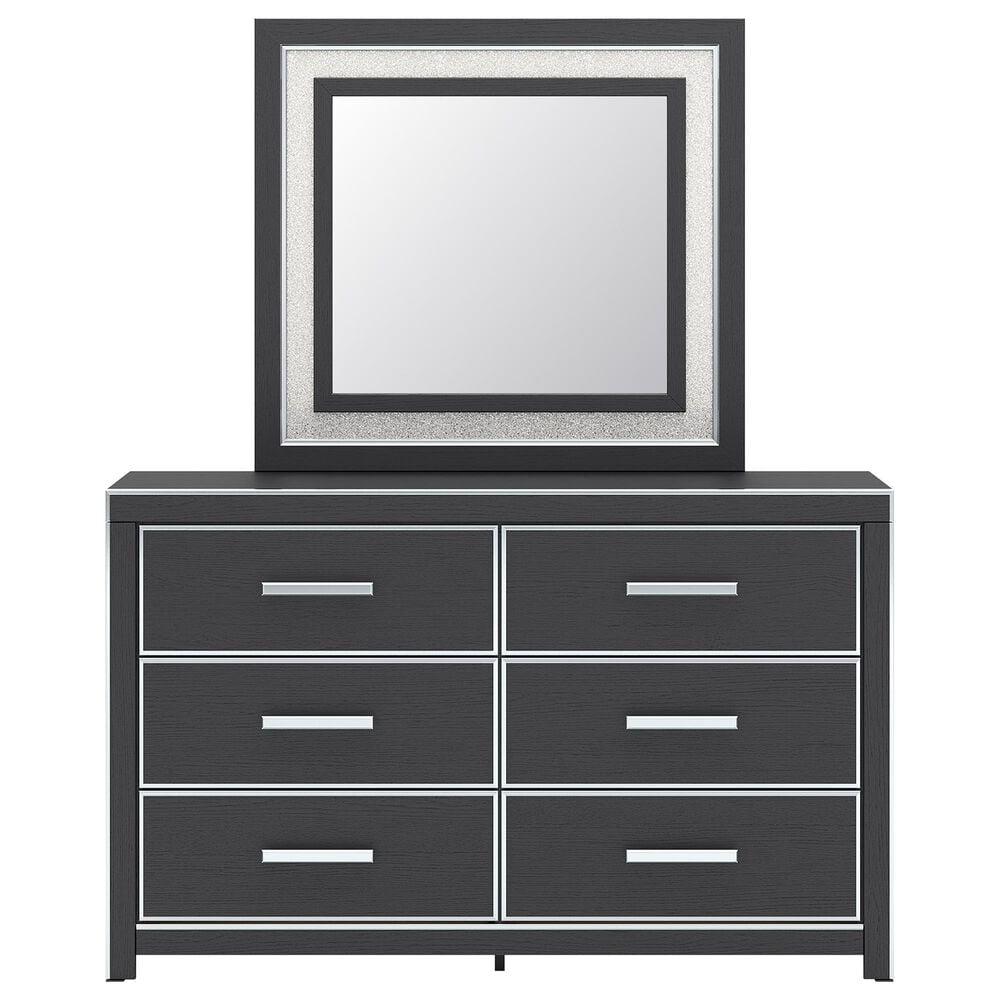 Ashley Zuraleus 5-Piece Queen Panel Bedroom Set in Matte Black, , large