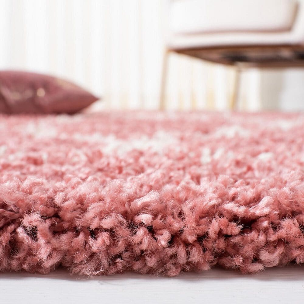 Safavieh Venus Shag 4&#39; x 6&#39; Pink and Ivory Area Rug, , large