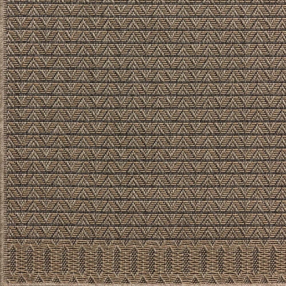 Loloi II Providence 8&#39;6&quot; x 12&#39; Natural and Graphite Indoor/Outdoor Area Rug, , large
