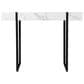 Southern Enterprises Rangley Console Table in Black and White, , large