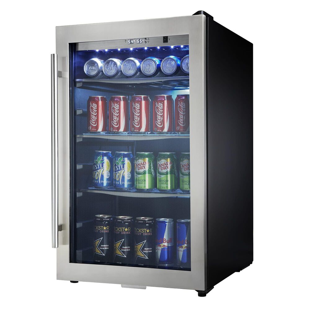 Danby 4.3 Cu. Ft. Free-Standing Beverage Center in Stainless Steel, , large