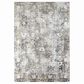 Surya Solar 7"6" x 11"2" Black, Gray, Charcoal, Saffron and White Area Rug, , large