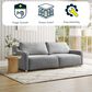 Lifestyle Solutions Glenmont Convertible Sofa in Grey, , large