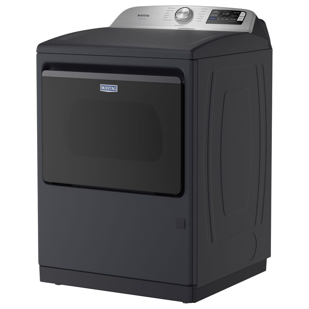 Maytag 7.4 Cu. Ft. Smart Front Load Dryer with Pet Pro Option in Midnight Steel, , large