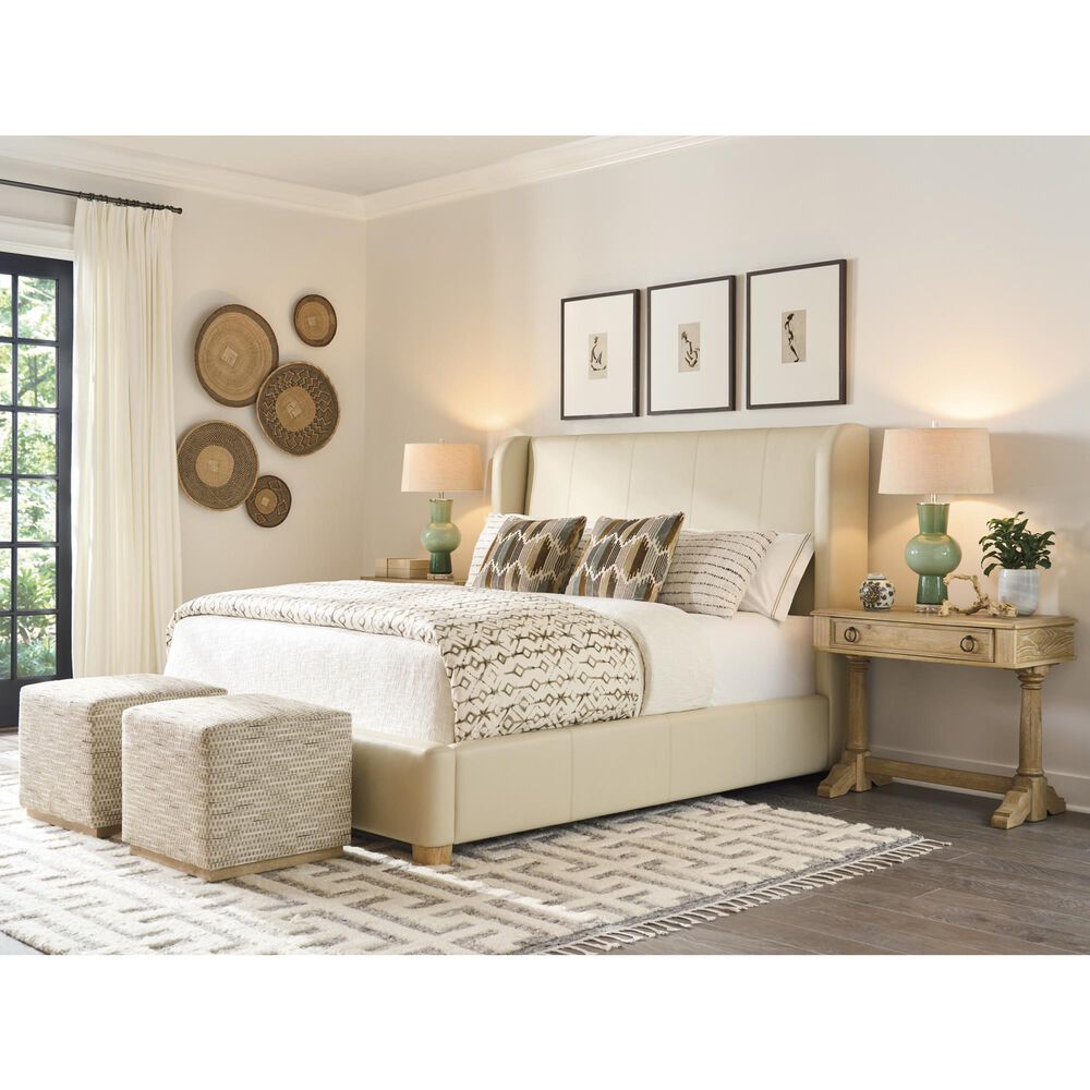 Lexington Home Brands Montecito Summerland King Panel Bed in Adobe, , large