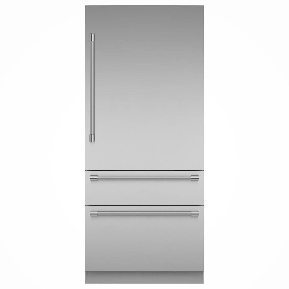 Thermador 36" Bottom Freezer Built-In Smart Refrigerator with Professional Handle in Stainless Steel, , large