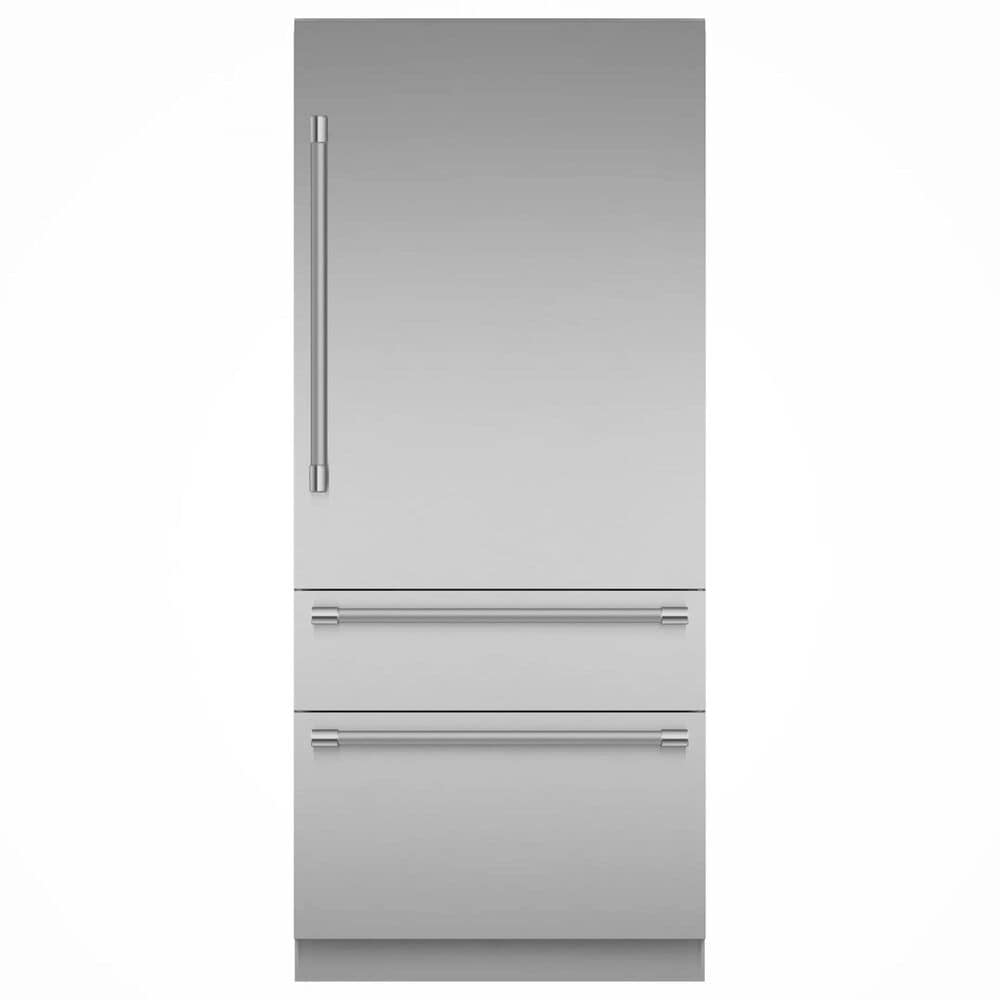 Thermador 36" Bottom Freezer Built-In Smart Refrigerator with Professional Handle in Stainless Steel, , large