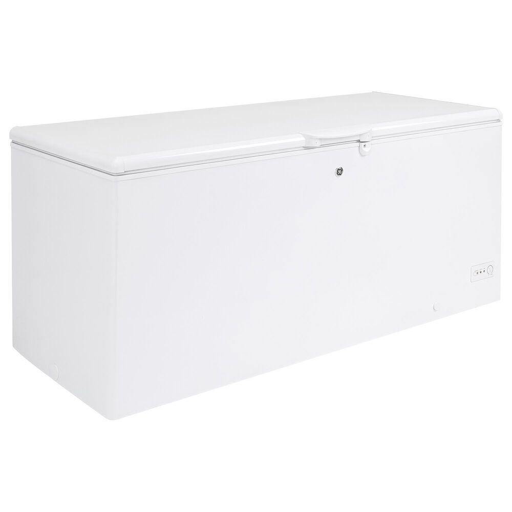 GE Appliances 21.7 Cu. Ft. Manual Defrost Chest Freezer in White