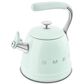 SMEG 2.3L Retro Style Electric Whistling Kettle in Pastel Green, , large