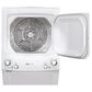 GE Appliances 3.9 Cu. Ft. Front Load Washer and 5.9 Cu. Ft. Electric Dryer Stack Laundry in White, , large