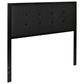Flash Furniture Bristol Full Upholstered Headboard in Black, , large