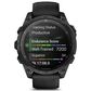 Garmin Tactix 8 AMOLED Smartwatch 47 mm Black Case with Black and Pebble Gray Band, , large