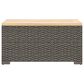 Homestyles Boca Raton Storage Table in Brown and Gray - Table Only, , large