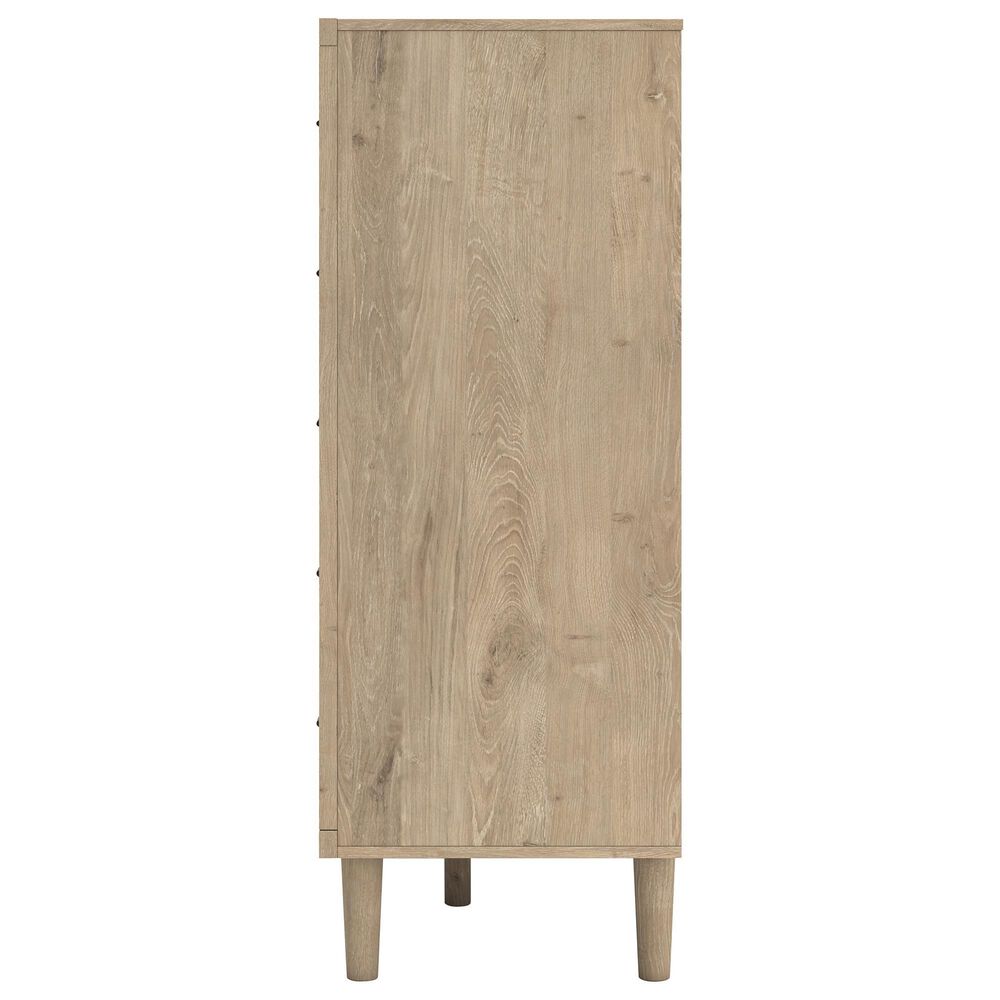 Ashley Cielden 5-Drawer Chest in Tan, , large