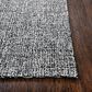 RIZZY Brindleton 9" x 12" Black and White Area Rug, , large