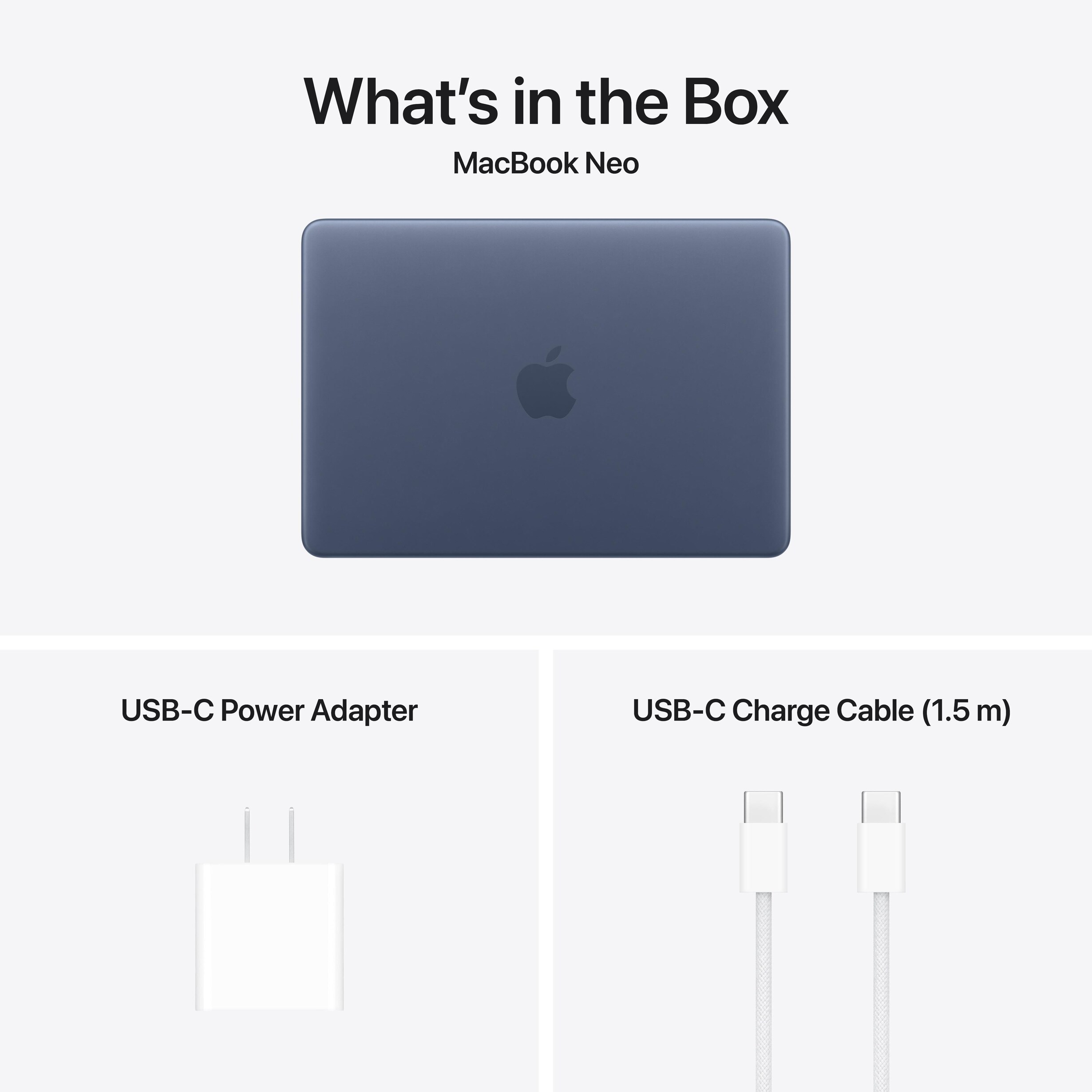 Apple MacBook Neo 13-inch Laptop A18 Pro chip - 6 Core CPU - 5