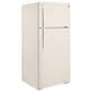 GE Appliances 16.6 Cu. Ft. Energy Star Top Freezer Refrigerator in Bisque, , large