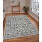 Amer Rugs Alpine 5"3" x 7"6" Dark Gray Area Rug, , large