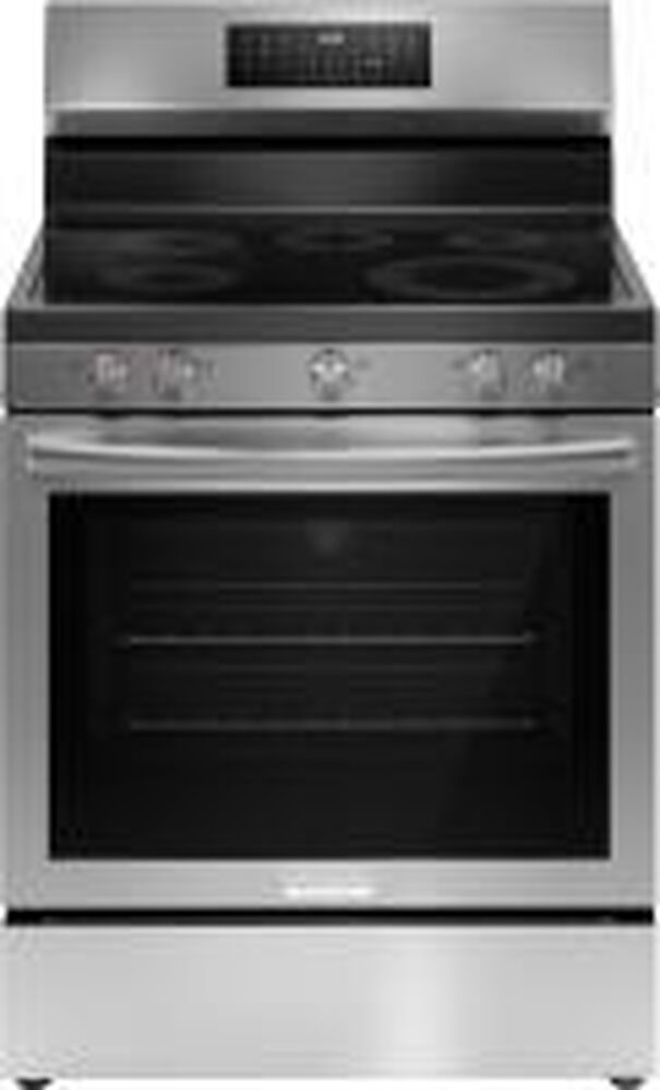 Frigidaire Gallery 30&quot; Rear Control Electric Range with Total Convection in Stainless Steel, , large
