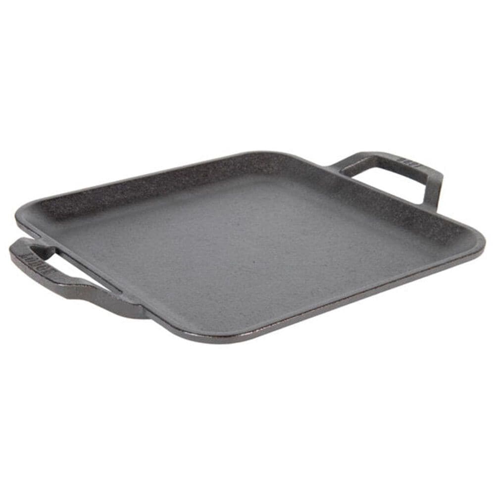 Lodge Chefs 11&quot; Square Griddle in Black, , large