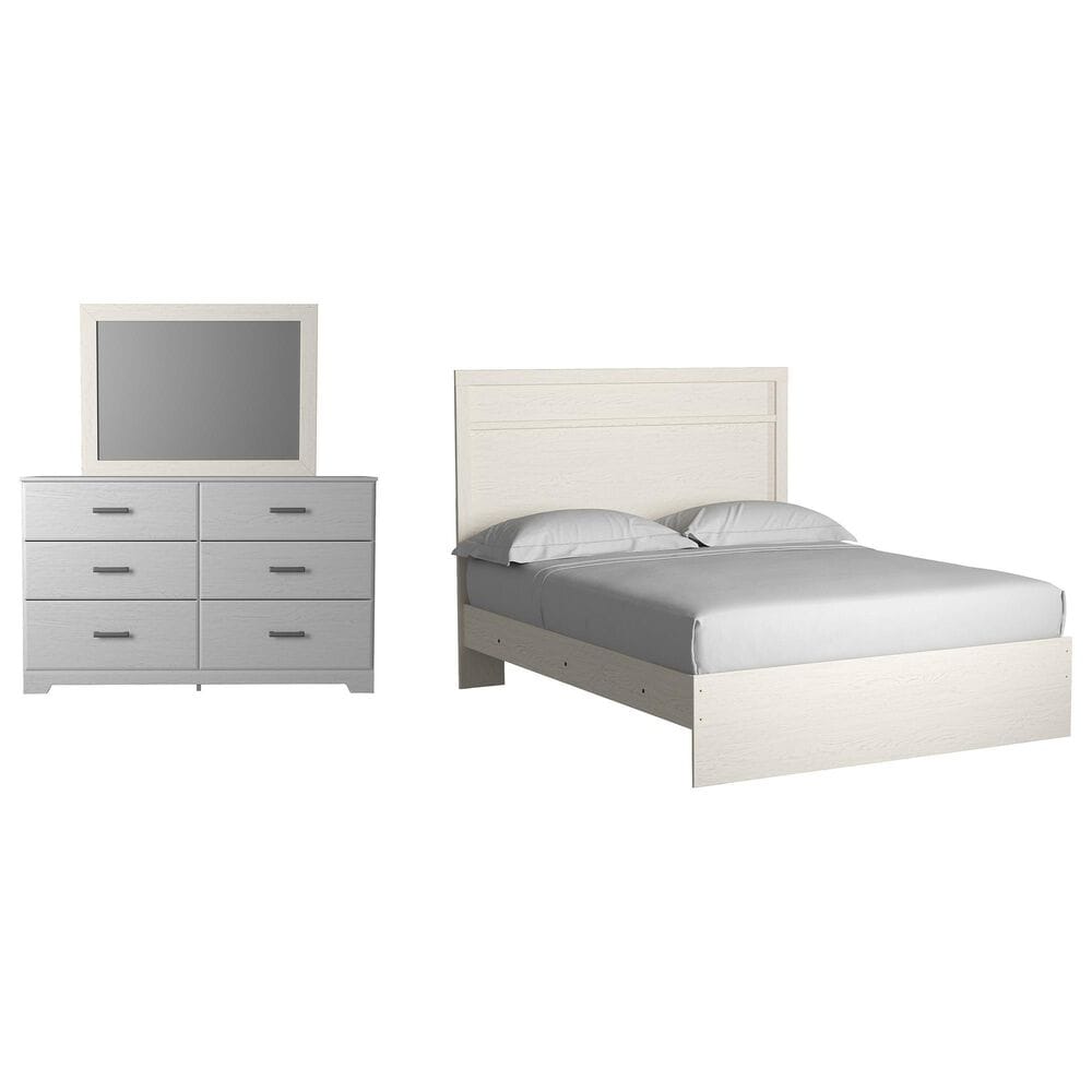 Ashley Stelsie 3 Piece Queen Bedroom Set in White, , large