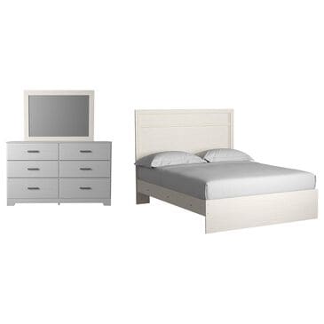 Ashley Stelsie 3 Piece Queen Bedroom Set in White, , large