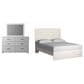 Ashley Stelsie 3 Piece Queen Bedroom Set in White, , large