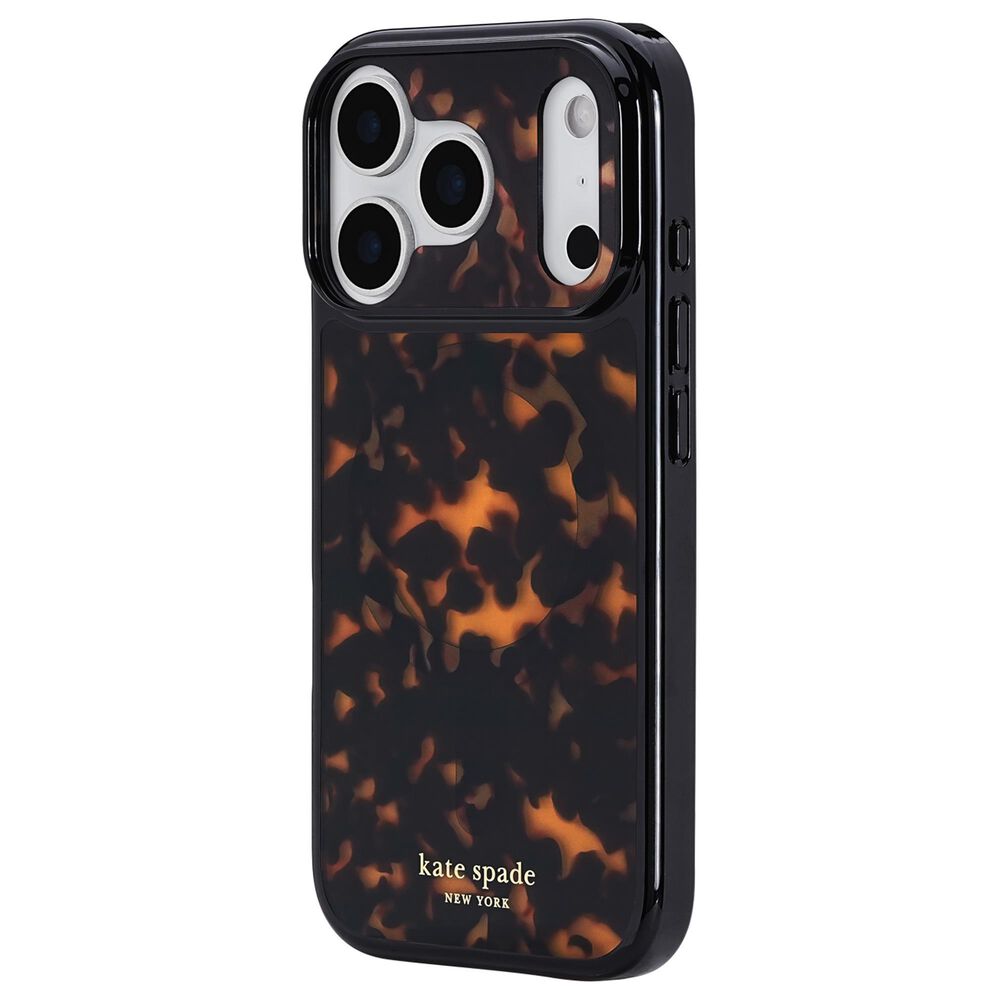 Kate Spade Protective MagSafe Case for Apple iPhone 17 Pro in Tortoise, , large