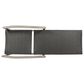 Hearth and Haven Hampton Outdoor Chaise Lounge with Adjustable Seating in Grey, , large