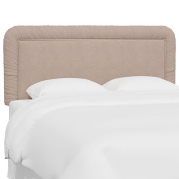Skyline Furniture King Headboard in Linen Stone, , large