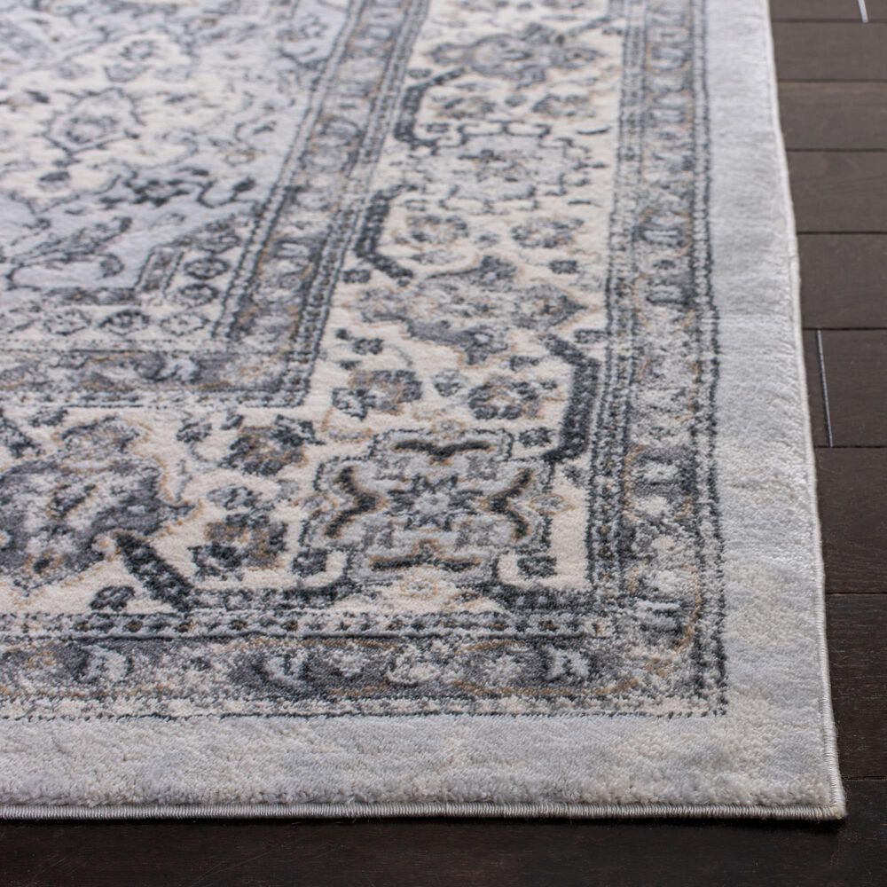 Safavieh Isabella 3&#39; x 5&#39; Dark Grey and Cream Area Rug, , large