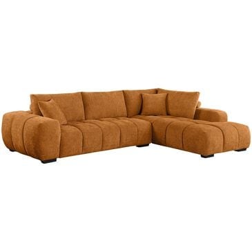 Pacific Landing 2-Piece Stationary Sectional in Orange, , large