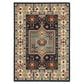 Oriental Weavers Lilihan Medallion 041H6 9"10" x 12"10" Blue Area Rug, , large