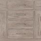Lexora Home Abbey 84" Double Bathroom Vanity in Grey Oak with 2 cm White Carrara Marble Top and Rectangular Sinks, , large